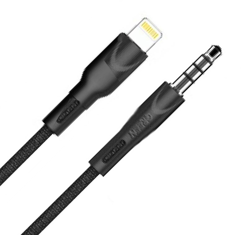 خرید و قیمت تبدیل AUX به لایتنینگ گرین AUX to Lightning Cable یک و ...